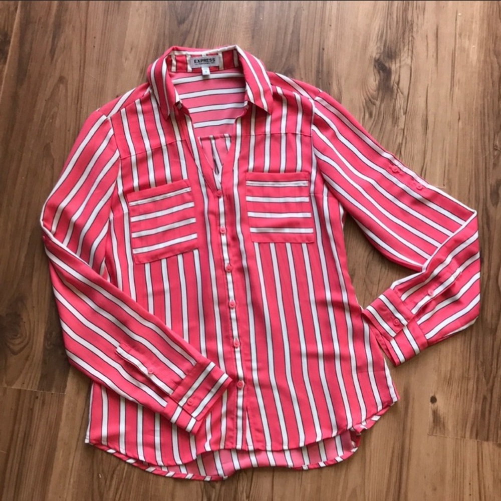 💕 Express Striped Blouse
